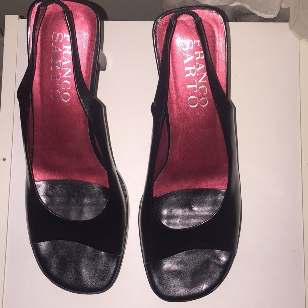 Franco sarto black sandal. Size 39/9.